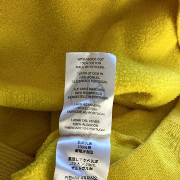 Polar Skate Co. “Trippin” Yellow Graphic Hoodie - Picture 10 of 10